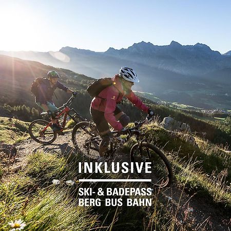 Badehotel Belvair Scuol Bagian luar foto