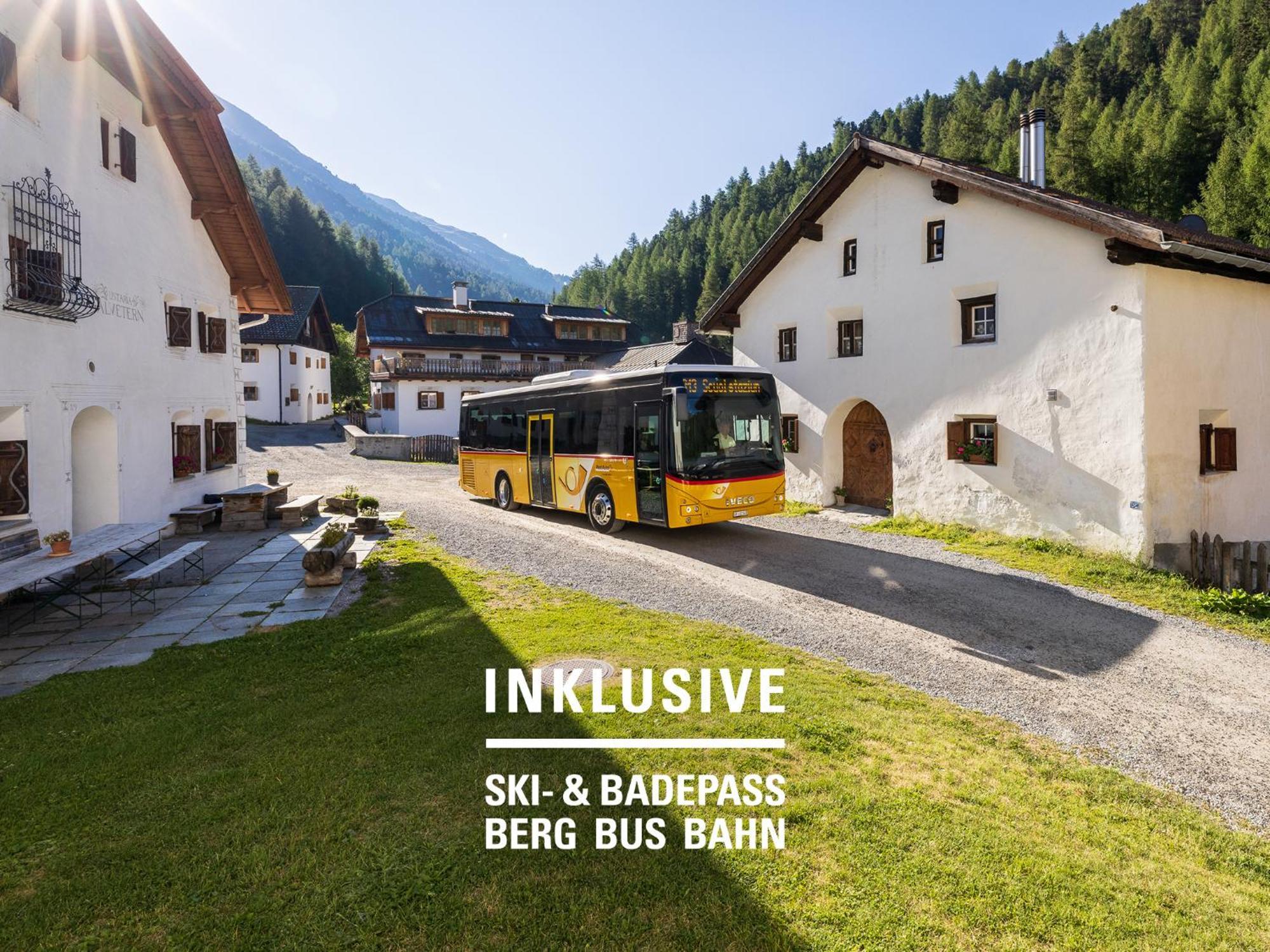 Badehotel Belvair Scuol Bagian luar foto