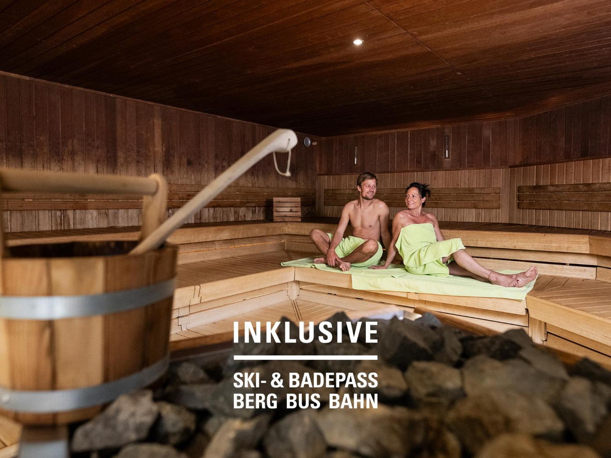 Badehotel Belvair Scuol Bagian luar foto