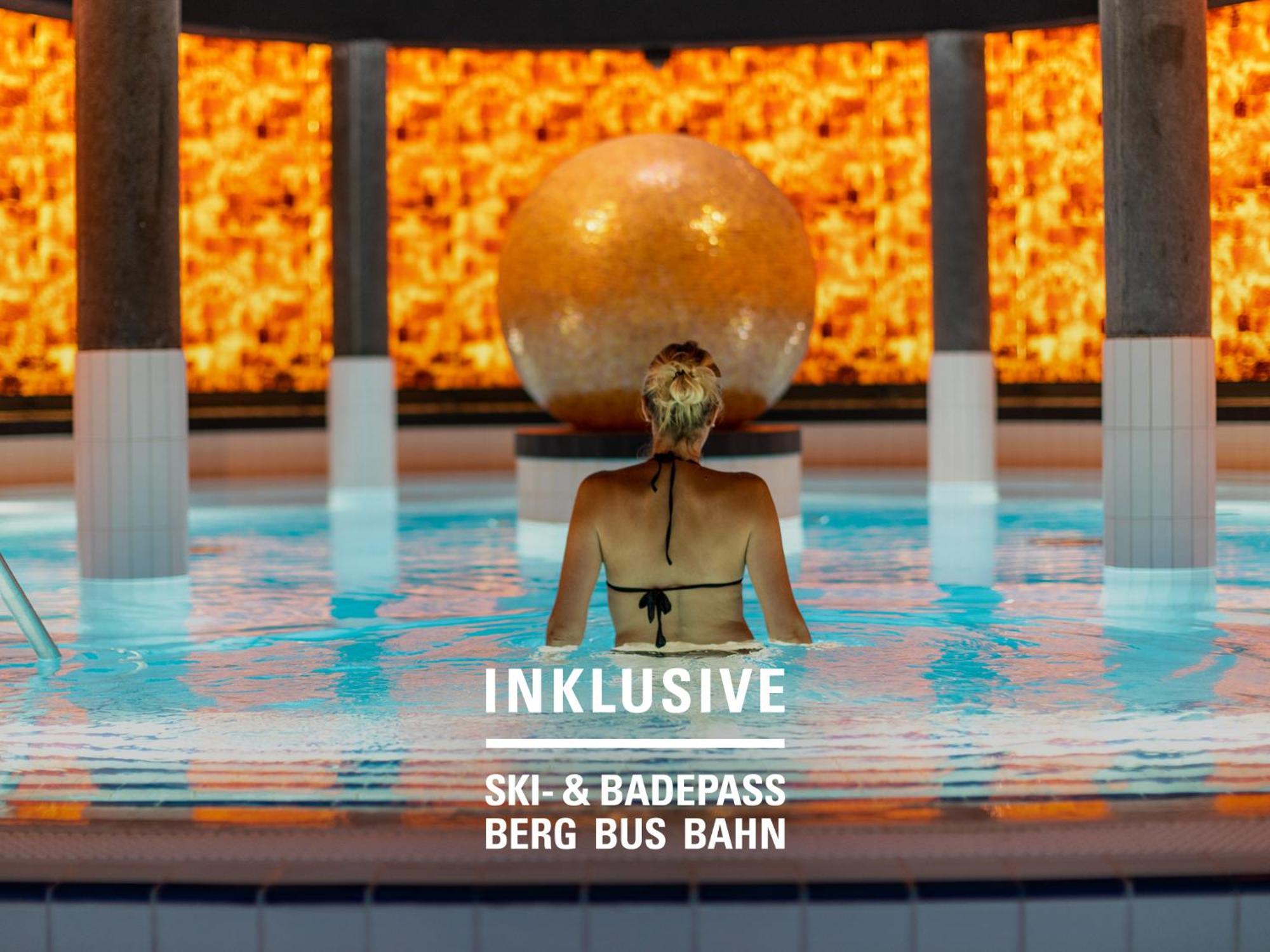 Badehotel Belvair Scuol Bagian luar foto