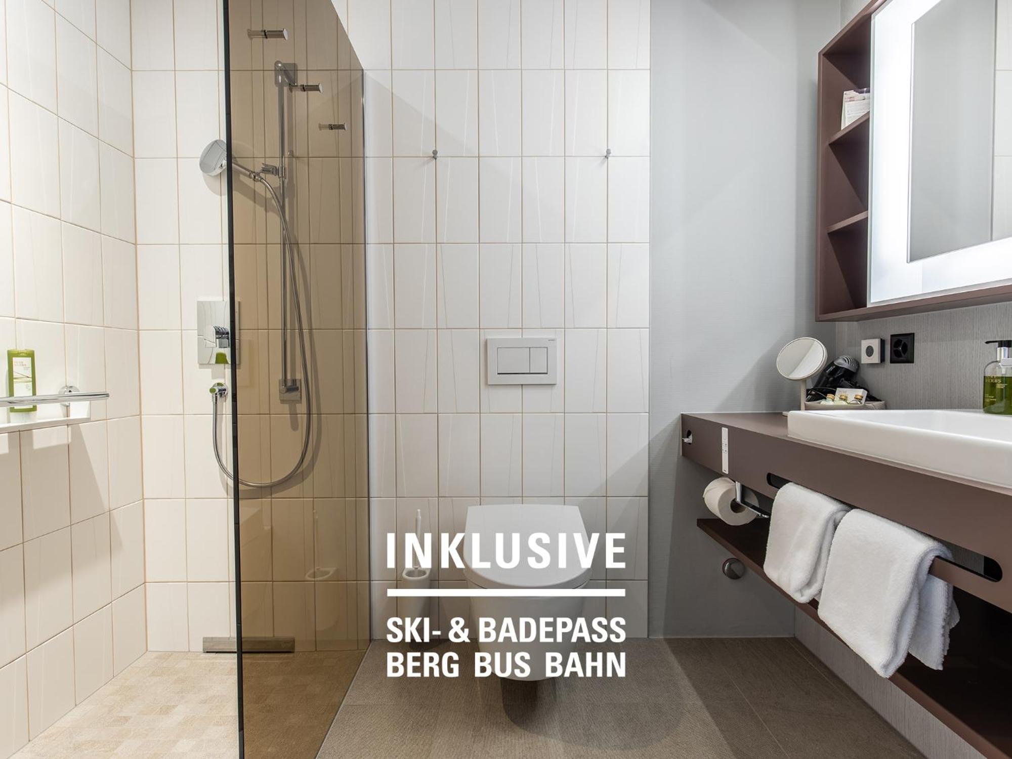 Badehotel Belvair Scuol Bagian luar foto