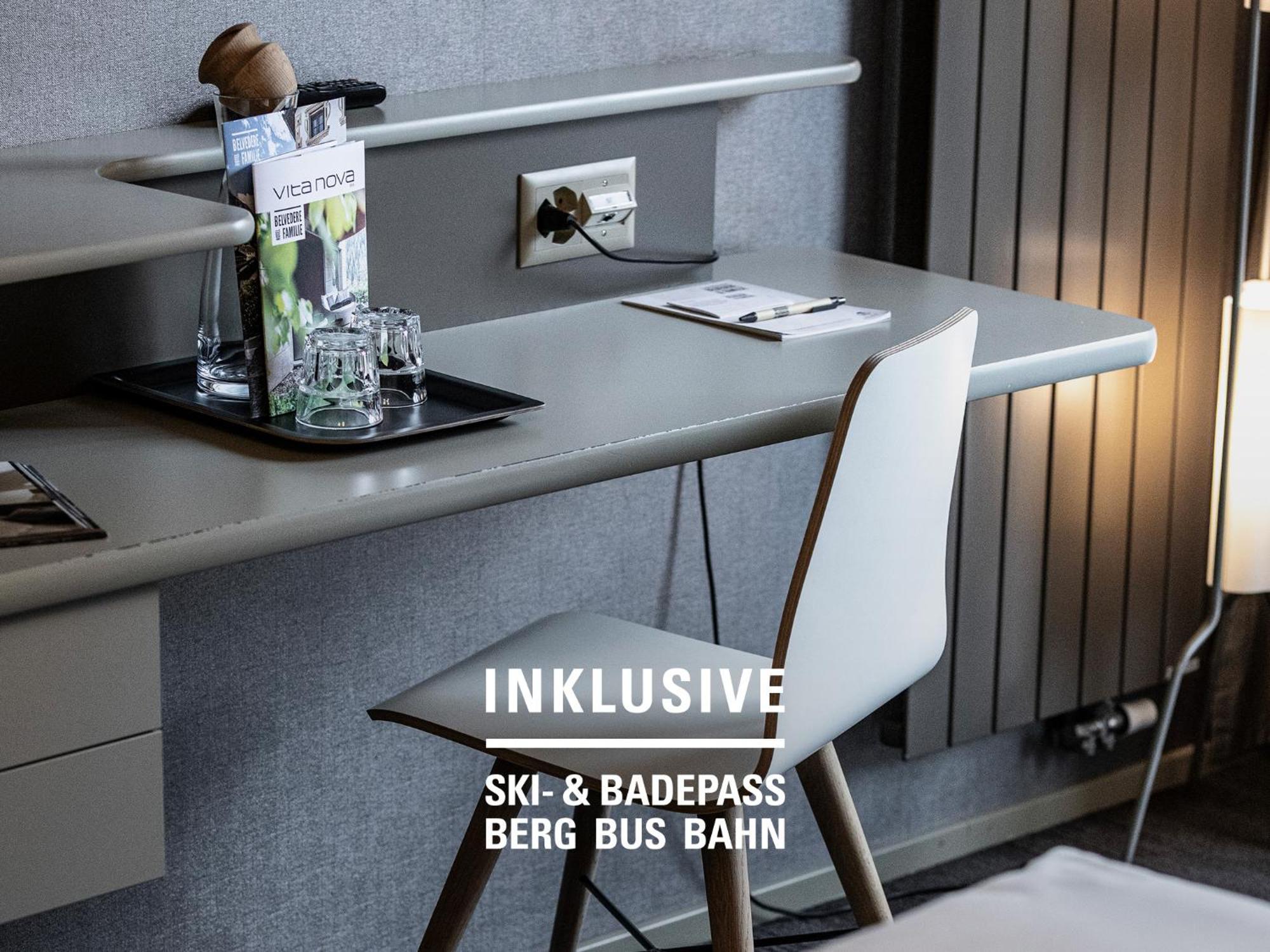 Badehotel Belvair Scuol Bagian luar foto