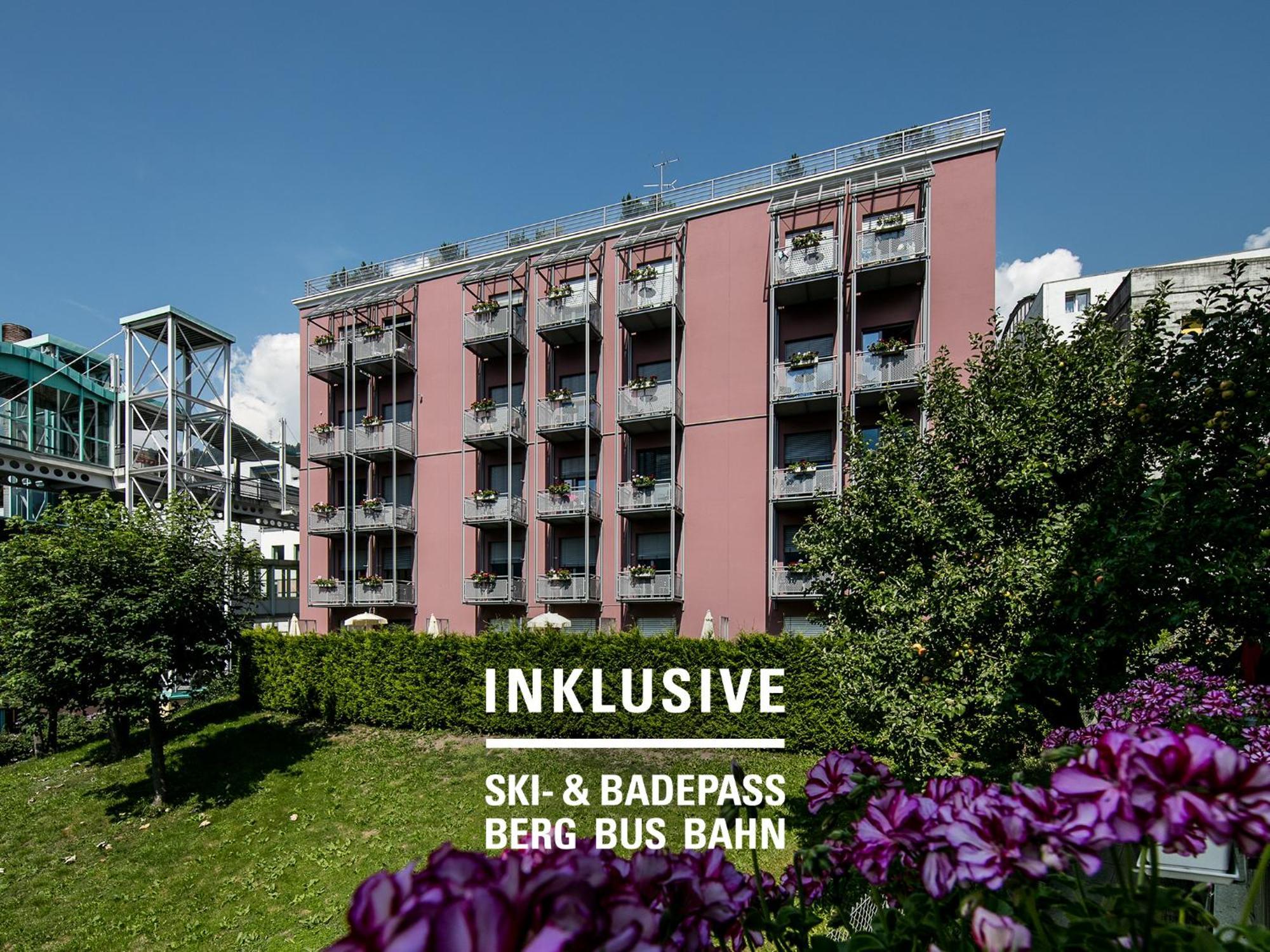 Badehotel Belvair Scuol Bagian luar foto