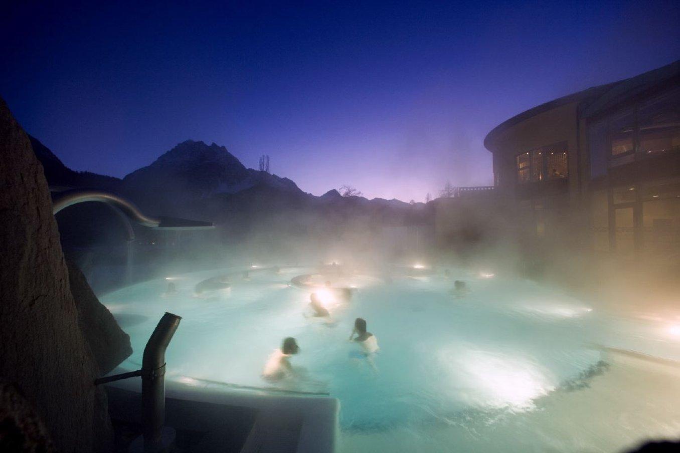 Badehotel Belvair Scuol Fasilitas foto